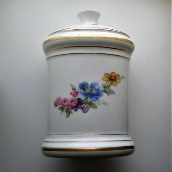 Vintage Alka Kunst Bavaria West Germany Made Porcelain Flowers Vase - Picture 4 of 6